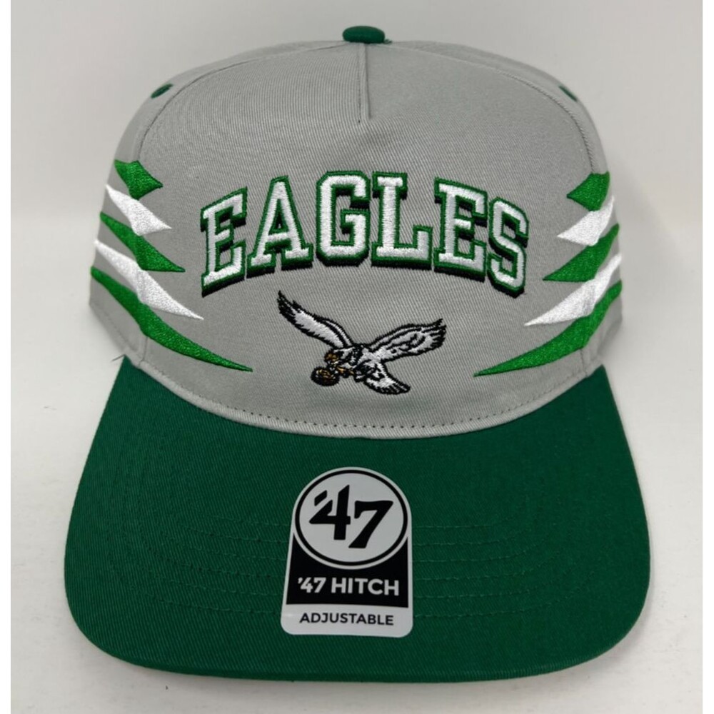 Philadelphia Eagles Historic '47 Hitch Relaxed Fit NFL Diamond Cut Snapback Hat